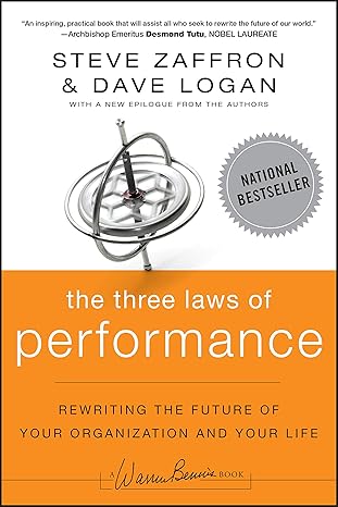 Book cover for 3 Laws of Performance by Landmark Education