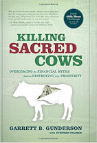 Book cover for Killing Sacred Cows by Garrett Gunderson