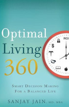 Book cover for Optimal Living 360 by Sanjay Jain