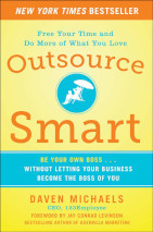 Book cover for Outsource Smart by Daven Michaels