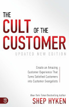 Book cover for Cult of the Customer by Shep Hyken