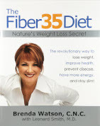 Book cover for The Fiber 35 Diet by Brenda Watson