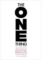 Book cover for The One Thing by Jay Papasan and Gary Keller